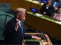Tổng thống Mỹ Donald Trump phát biểu tại Đại hội đồng Liên hợp quốc ngày 19/9/2017. Ảnh: Sina.