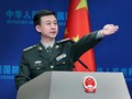 Đại tá Ngô Khiêm, phát ngôn viên Bộ Quốc phòng Trung Quốc. Ảnh: Chinanews