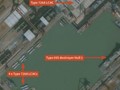 Đây là hình ảnh vệ tinh của Jane's cho thấy Trung Quốc đang đẩy nhanh chế tạo tàu đổ bộ đệm khí Type 726A. Ảnh: Jane's/Cankao.