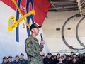 Đô đốc John Richardson. Tư lệnh hải quân Mỹ trên tàu sân bay USS Ronald Reagan. Ảnh: Stars and Stripes.
