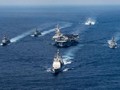 Cụm tấn công tàu sân bay USS Carl Vinson hải quân Mỹ. Ảnh: Guancha.