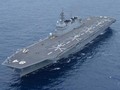 Tàu sân bay trực thăng Kaga của Lực lượng phòng vệ biển Nhật Bản. Ảnh: QQ.