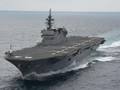 Tàu sân bay trực thăng lớp Izumo của Lực lượng phòng vệ biển Nhật Bản. Ảnh: Military Watch Magazine.