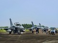 Ba máy bay chiến đấu Rafale Pháp thăm Việt Nam. Ảnh: Haiwainet.