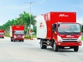 Thaco Auto bàn giao 140 xe tải cho J&T Express Việt Nam