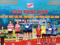 Bóng bàn CAND - T&T về nhất toàn đoàn với 14 huy chương vàng giải trẻ quốc gia