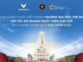 VinUni trở thành Đại học trẻ nhất thế giới đạt chứng nhận QS 5 sao