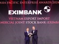 Eximbank nhận giải thưởng doanh nghiệp xuất sắc Châu Á 2024 