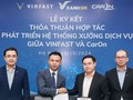 Vinfast hợp tác với CarOn mở chuỗi xưởng dịch vụ xe điện trên toàn quốc