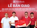SeABank bàn giao 856 căn nhà đại đoàn kết cho tỉnh Hòa Bình
