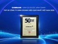 Eximbank được vinh danh Top 50 Công ty kinh doanh hiệu quả nhất Việt Nam 2025