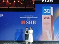 SHB lần thứ hai được VISA vinh danh 'Ngôi sao tăng trưởng thẻ năm 2025'