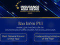 Bảo hiểm PVI được vinh danh tại 2 hạng mục Giải thưởng quốc tế danh giá