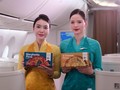 Vietnam Airlines phục vụ pizza 4P’s trên chuyến bay từ tháng 12