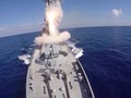 Phóng tên lửa hành trình Kalibr từ trên biển