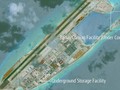 Đá Chữ Thập tại quần đảo Trường Sa đã bị Trung Quốc cải tạo thành đảo nhân tạo phi pháp với đường băng dài 3.000m, cầu cảng và các công trình quân sự kiên cố