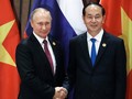 Chủ tịch nước Trần Đại Quang và Tổng thống Nga Putin