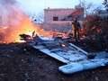 Xác chiếc Su-25 bị bắn rơi tại Syria