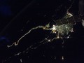 Sông Nile huyền bí trong màn đêm.