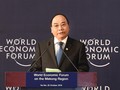 Thủ tướng Nguyễn Xuân Phúc phát biểu khai mạc Diễn đàn Kinh tế thế giới (WEF) về khu vực Mekong tháng 10/2016