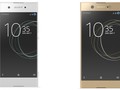 Di động Sony Xperia XA1 (trái) được nâng cấp phần cứng hỗ trợ selfie so với đàn anh trước đó. Ảnh:Sony.
