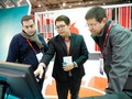 Đại diện Viettel giới thiệu các công nghệ đem tới MWC 2017. (Ảnh: Viettel)