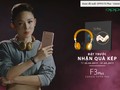 Hình ảnh Tóc Tiên trên tay Oppo F3 Plus cùng với các thông tin đặt hàng trước sản phẩm tại Việt Nam.