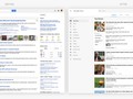 Giao diện Google News cũ (trái) và giao diện mới (phải)

