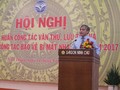 Thứ trưởng Nguyễn Minh Hồng phát biểu khai mạc Hội nghị. Nguồn: Bộ TT&TT