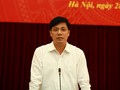 Thứ trưởng Nguyễn Ngọc Đông được ủy quyền xử lý công việc cảu Bộ trưởng Giao thông vận tải