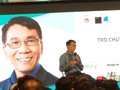 Tổng Giám đốc Uber Toàn  cầu Thuận Phạm chia sẻ kinh nghiệm khởi nghiệp với thanh niên Việt Nam. Ảnh: Ánh Dương