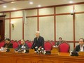 Tổng Bí thư phát biểu tại cuộc họp. Nguồn: Đảng Cộng sản