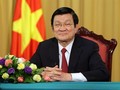 Ông Trương Tấn Sang - Nguyên Ủy viên Bộ Chính trị, nguyên Chủ tịch nước Cộng hòa Xã hội chủ nghĩa Việt Nam. Ảnh: TTXVN