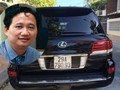 Ông Trịnh Xuân Thanh và chiếc Lexus tư nhân đã từng được cấp biển xanh