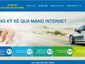 Các bước đăng ký xe qua mạng internet