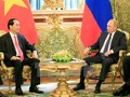 Chủ tịch nước Trần Đại Quang và Tổng thống Liên bang Nga Vladimir Putin - Ảnh:TTXVN