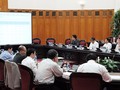 Buổi làm việc của Tổ tư vấn kinh tế - Ảnh: VGP