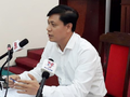 Thứ trưởng Bộ GTVT Nguyễn Ngọc Đông trả lời tại họp báo