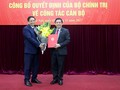 Ông Phạm Minh Chính trao Quyết định bổ nhiệm
ông Nguyễn Văn Thể giữ chức Bộ trưởng Bộ GTVT - Ảnh: Bộ GTVT