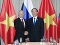 Chủ tịch nước Trần Đại Quang và Tổng thống Nga Putin (ảnh: TTXVN)