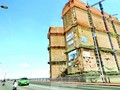 Dự án condotel Hòa Bình Xanh nằm phía tây cầu Thuận Phước có quy mô 768 căn hộ - Ảnh: V.HÙNG
