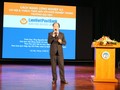 Chủ tịch HĐQT LienVietPostBank Nguyễn Đình Thắng làm diễn giả tại Ngày hội khởi nghiệp Quốc gia của HSSV 2018.