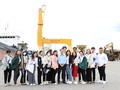 Sinh viên ĐH Trà Vinh tham quan thực tế tại Cảng Cần Thơ