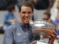 Chiến thắng này giúp Nadal lập kỷ lục 12 lần đăng quang vô địch giải Grand Slam này (trong đó có 3 năm liên tiếp trở lại đây). Ảnh ATP.