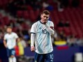 Argentina đã thể hiện sự thất vọng khi để thua Colombia 0-2 ngay trận đấu đầu tiên vòng bảng (ảnh AP)