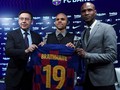 Barca đã chồng đủ 18 triệu euro để giải phóng hợp đồng của Martin Braithwaite với CLB Leganes. Ảnh Barca. 