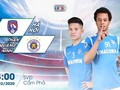 Trận derby miền Bắc, giữa Than Quảng Ninh- Hà Nội FC xứng đáng là trận cầu tâm điểm vòng 2 V.League 2020. Ảnh CLB Than.