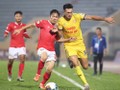 “Lão tướng” Lê Tấn Tài sinh năm 1984 chính là cầu thủ chinh chiến nhiều nhất của tân binh V.League. Ảnh VPF