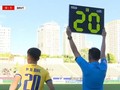 Văn Đức không cứu được cho SLNA 1 trận thua. Ảnh màn hình.