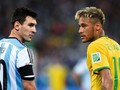 Hai ngôi sao lớn nhất của bóng đá Nam Mỹ là Messi và Neymar đã giành vô số thành tích cá nhân và ở cấp CLB. Ảnh Sky